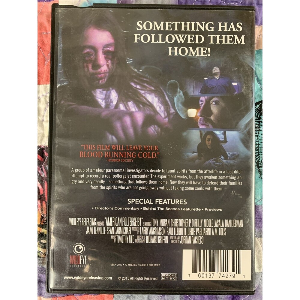 American Poltergeist (DVD, 2015) - Picture 2 of 4